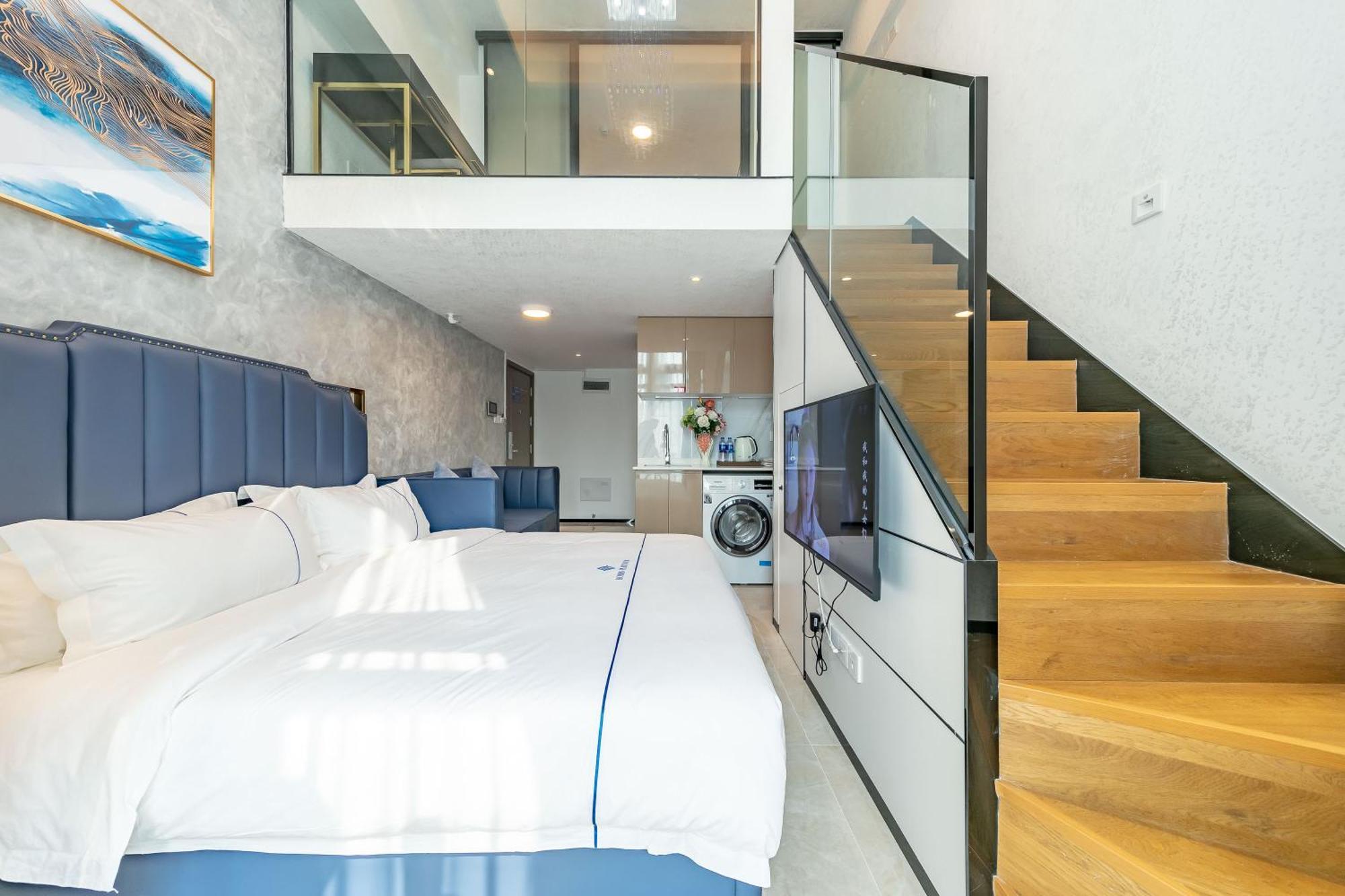 Boruisi Plaza Residence Apartment - Shenzhen Futian Convention & Exhibition Center Bagian luar foto