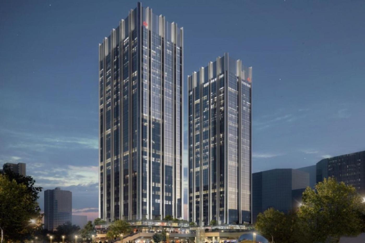Boruisi Plaza Residence Apartment - Shenzhen Futian Convention & Exhibition Center Bagian luar foto