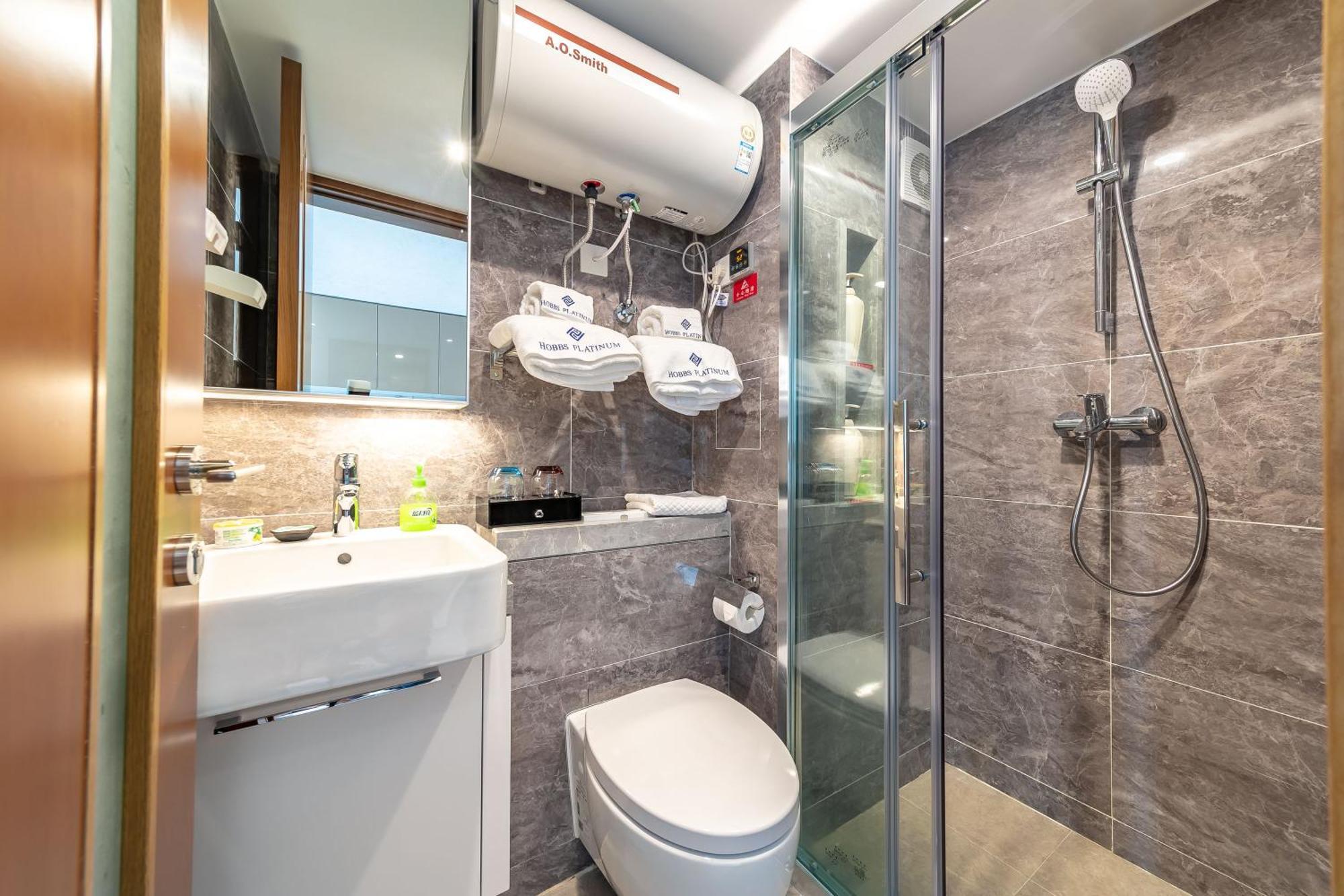 Boruisi Plaza Residence Apartment - Shenzhen Futian Convention & Exhibition Center Bagian luar foto