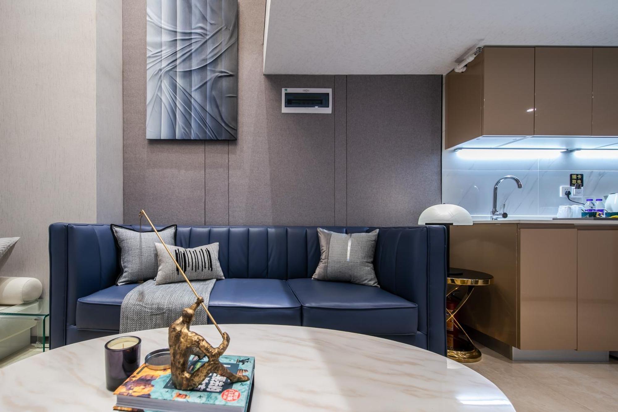 Boruisi Plaza Residence Apartment - Shenzhen Futian Convention & Exhibition Center Bagian luar foto
